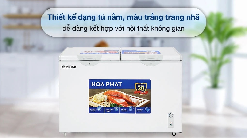 Tủ đông 352 lít Hòa Phát HCF-666S1Đ2 - 1 ngăn đông